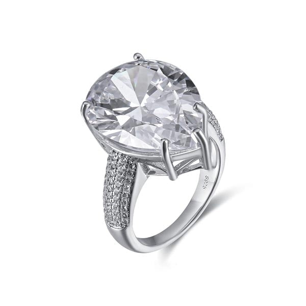 extraordinary white sapphire engagement ring