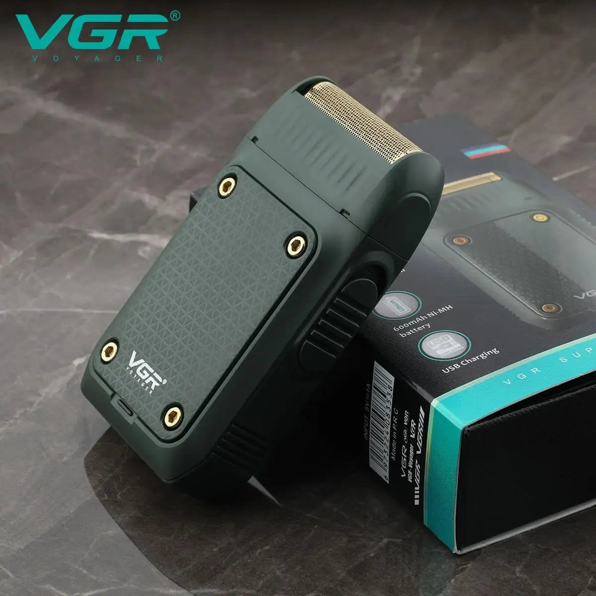 VGR V-353 Single Blade Professional Electric Rechargeable Mens Foil