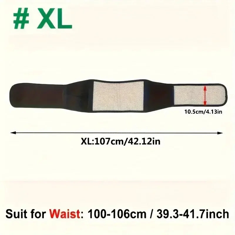 1pc Adjustable Self-heating Magnetic Therapy Back And Waist Support