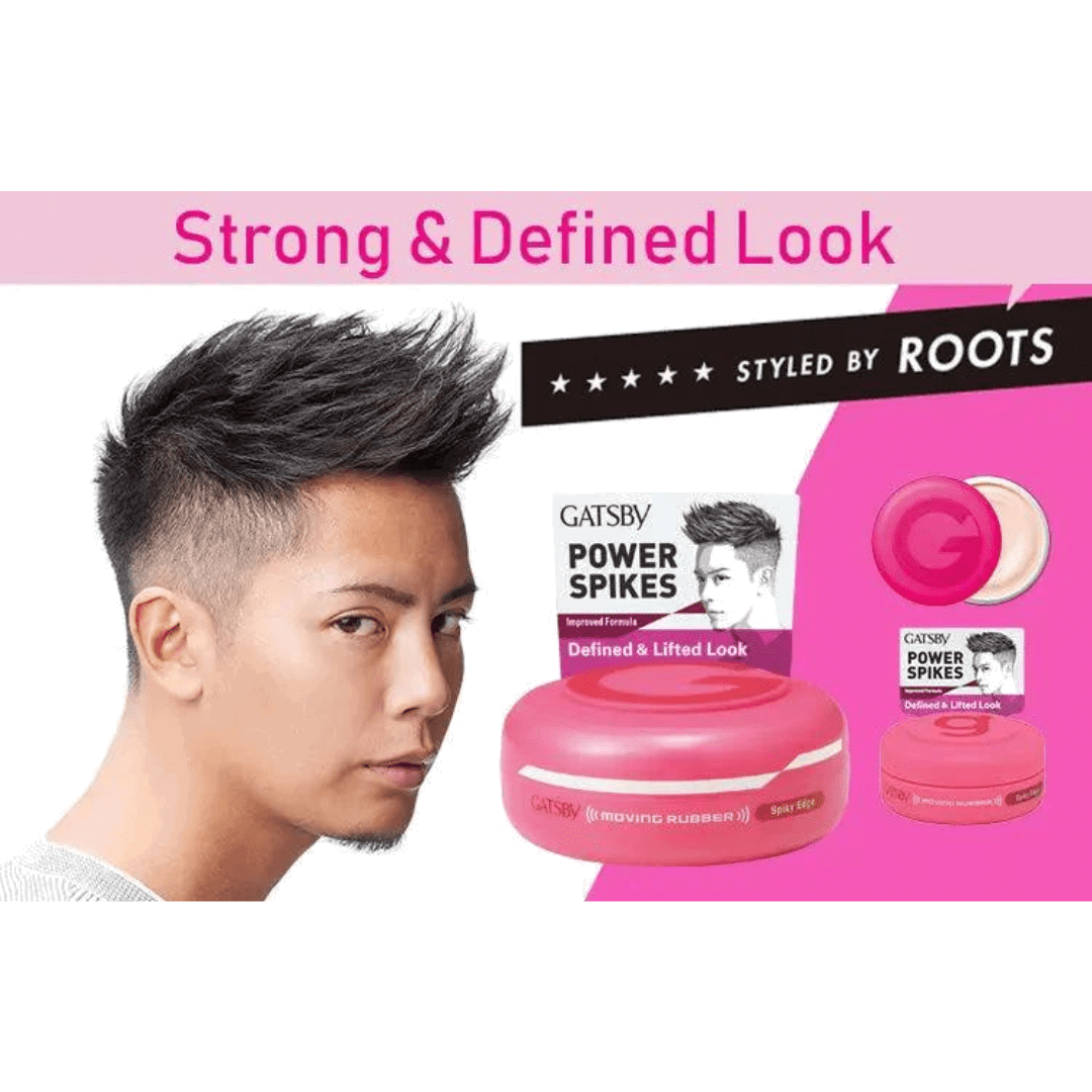 Gatsby Moving Rubber Spiky Edge Hair Wax