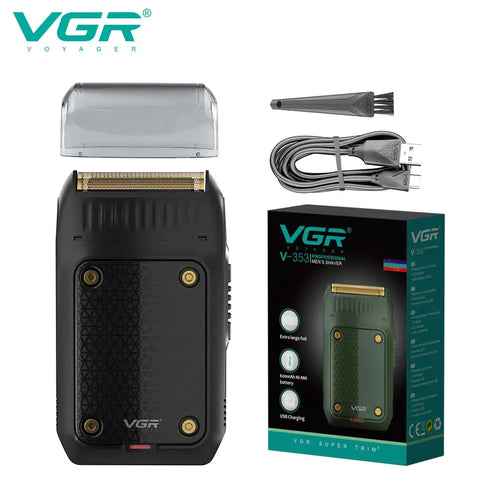 VGR V-353 Single Blade Professional Electric Rechargeable Mens Foil