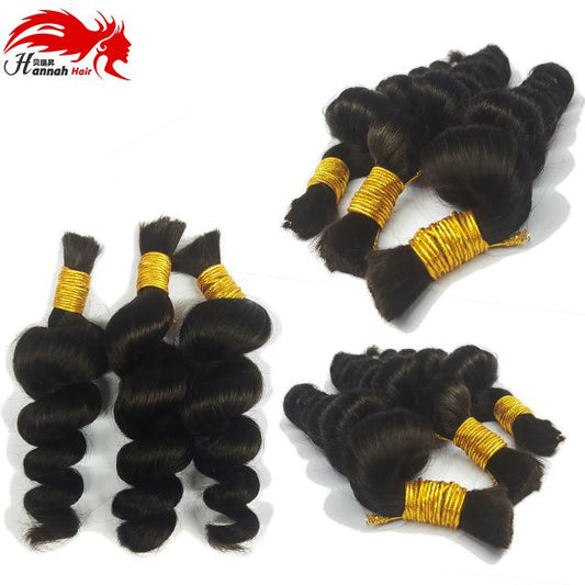 Human Hair For Micro Braids Brazilian Hair Bulk Braiding Human
